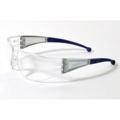 Flare Eyewear Clear Lens w/Blue Tips